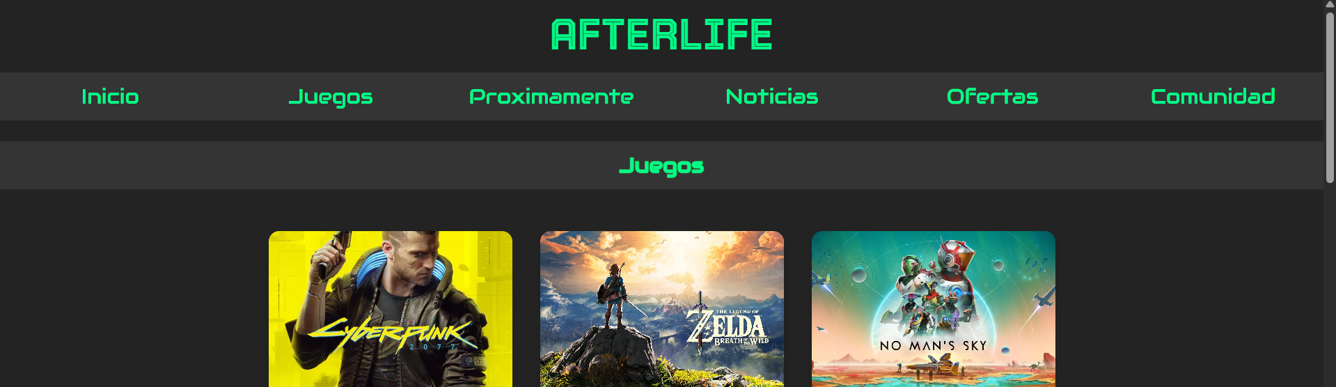 AFTERLIFE - Blog de videojuegos