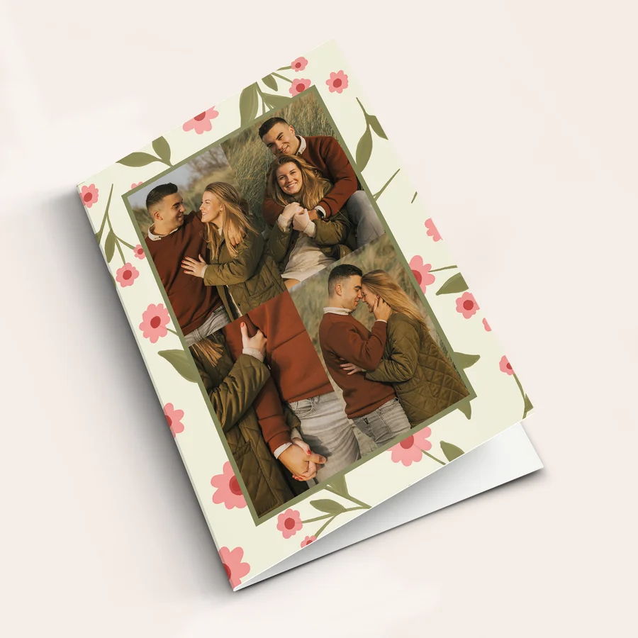 Tarjeta totalmente personalizada